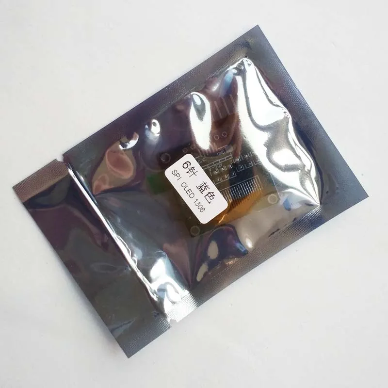0 96 &quotсиний 96&quot SPI OLED модуль новый 128x64 SSD1306 диск IC 6 PIN дисплей для Arduino STM32/51 общения