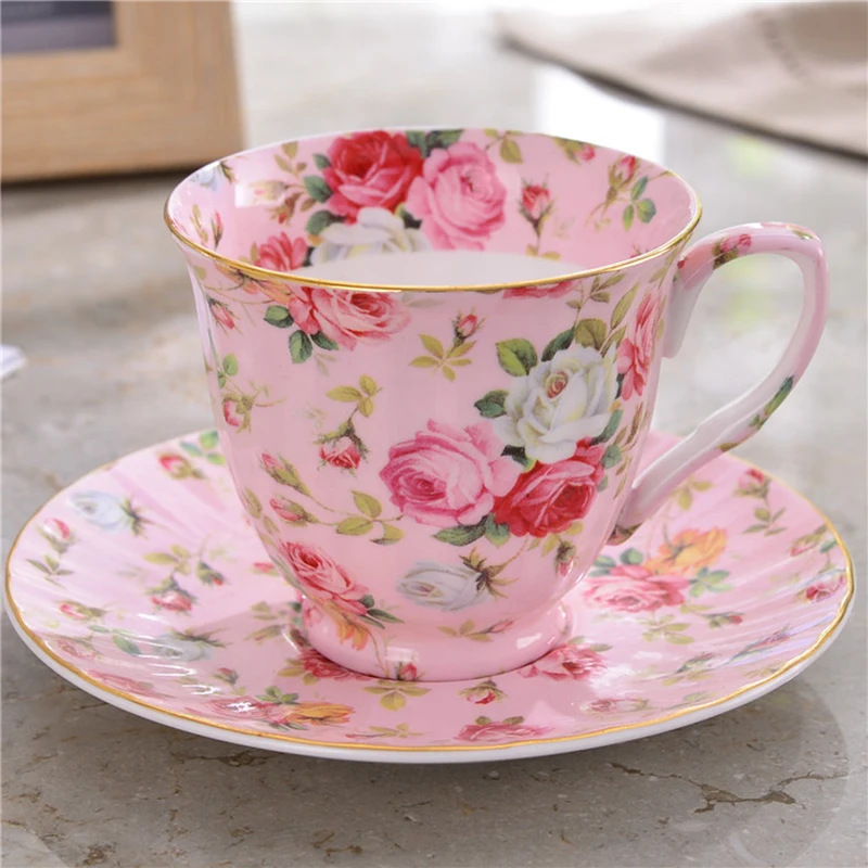 Кружка Керамическая в британском пасторальном стиле 220 мл|milk mug|mug withfine bone china |