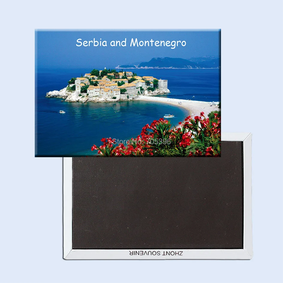 Магниты для холодильника 78*54 мм sveti_stefan_serbia_and_montenegro дорожные жесткие магниты 20835 |