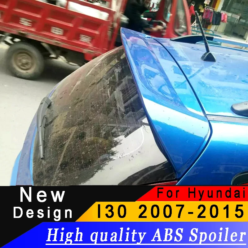 Спойлер для хэтчбека Hyundai I30 2007-2015 высококачественный спойлер из АБС-пластика или
