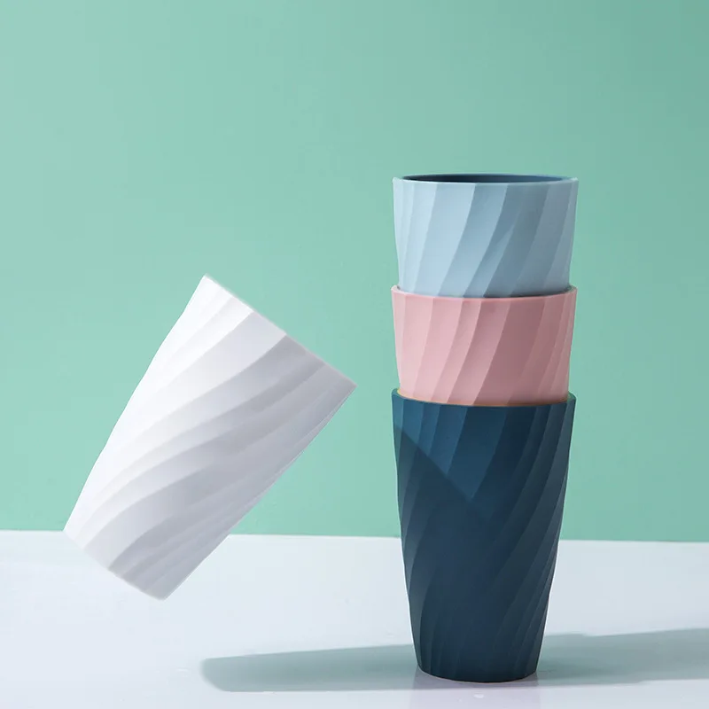 Двухслойные стаканы для полоскания рта ванной комнаты простая зубная щетка