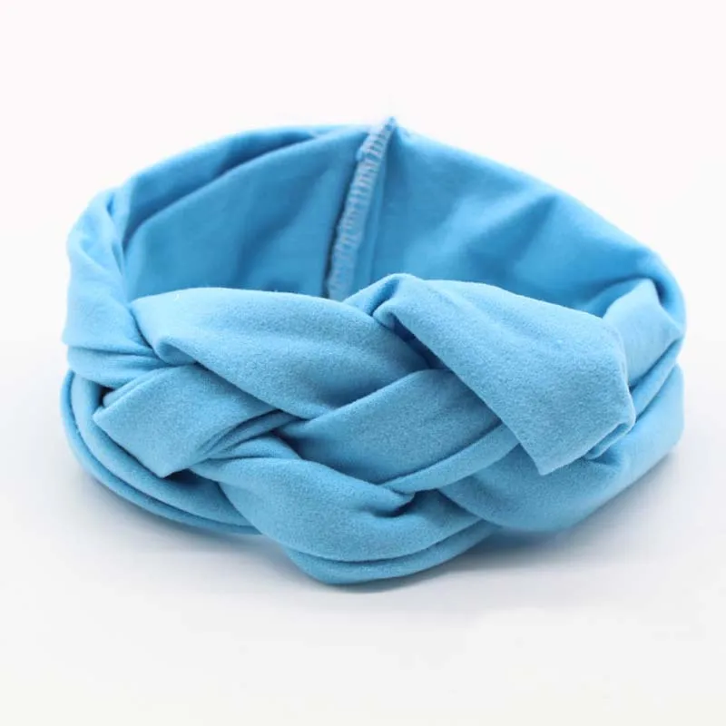 2017 Модные Детские эластичные обручи для волос ободки девочек с бантиком тюрбан