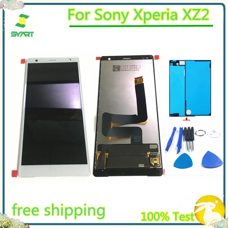 Черный и белый XZ2 100% протестированный 5 7 ''ЖК дисплей сенсорный экран