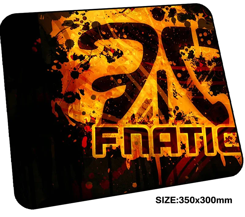 Fnatic Коврик для мыши геймер 350x300x3 мм игровой коврик милый ноутбук ПК Аксессуары