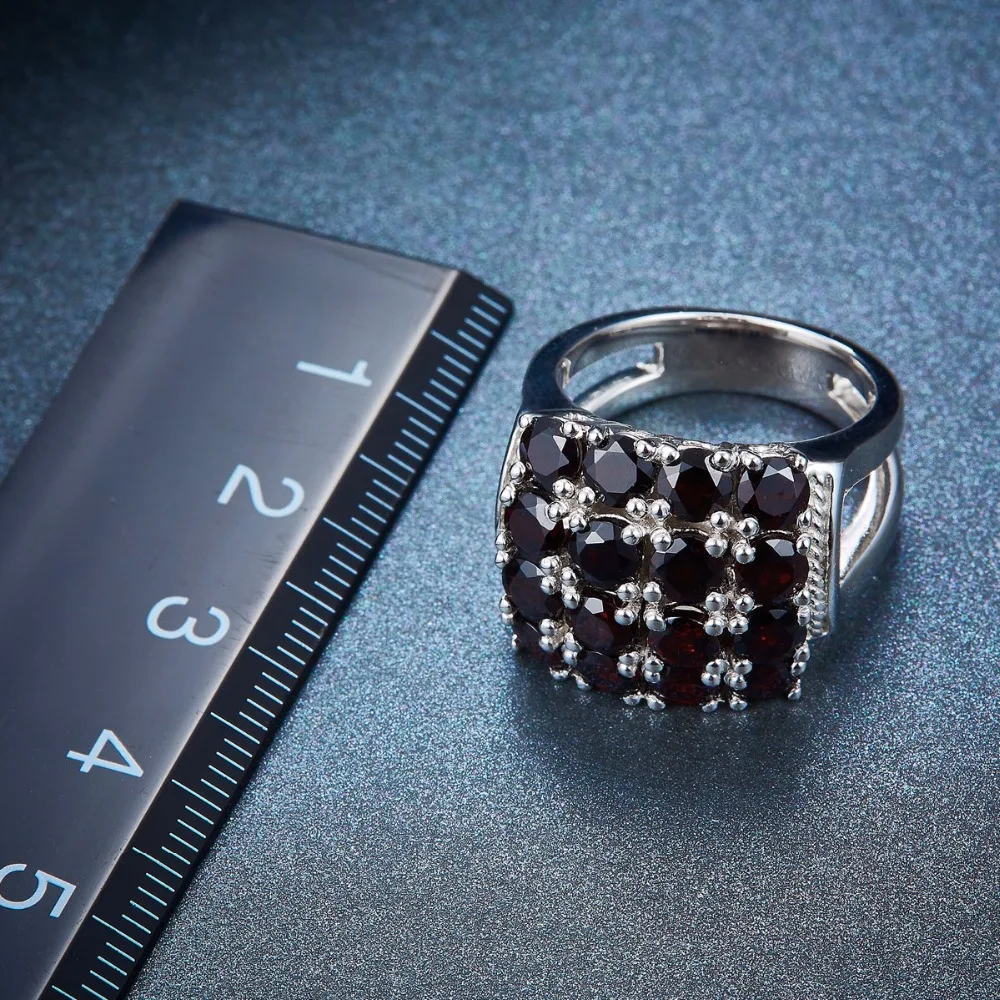 Большие Серебряные Кольца Для Женщин Стерлингового Серебра 925 Помолвки