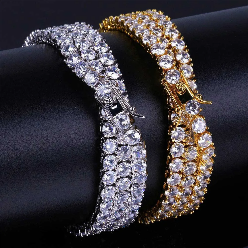 Цепочка с микро-инкрустированным цирконием длинное ожерелье колье со льдом