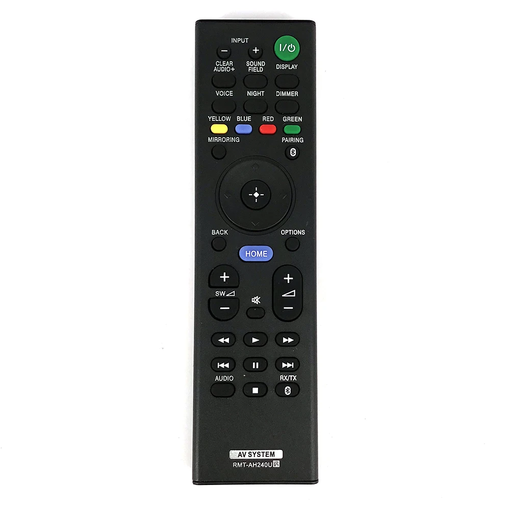 

New RMT-AH240U Remote control Replace For Sony AV SYSTEM HT-CT790 HT-NT5 HT-XT2 SA-CT790 SA-NT5 RMTAH240U Fernbedienung