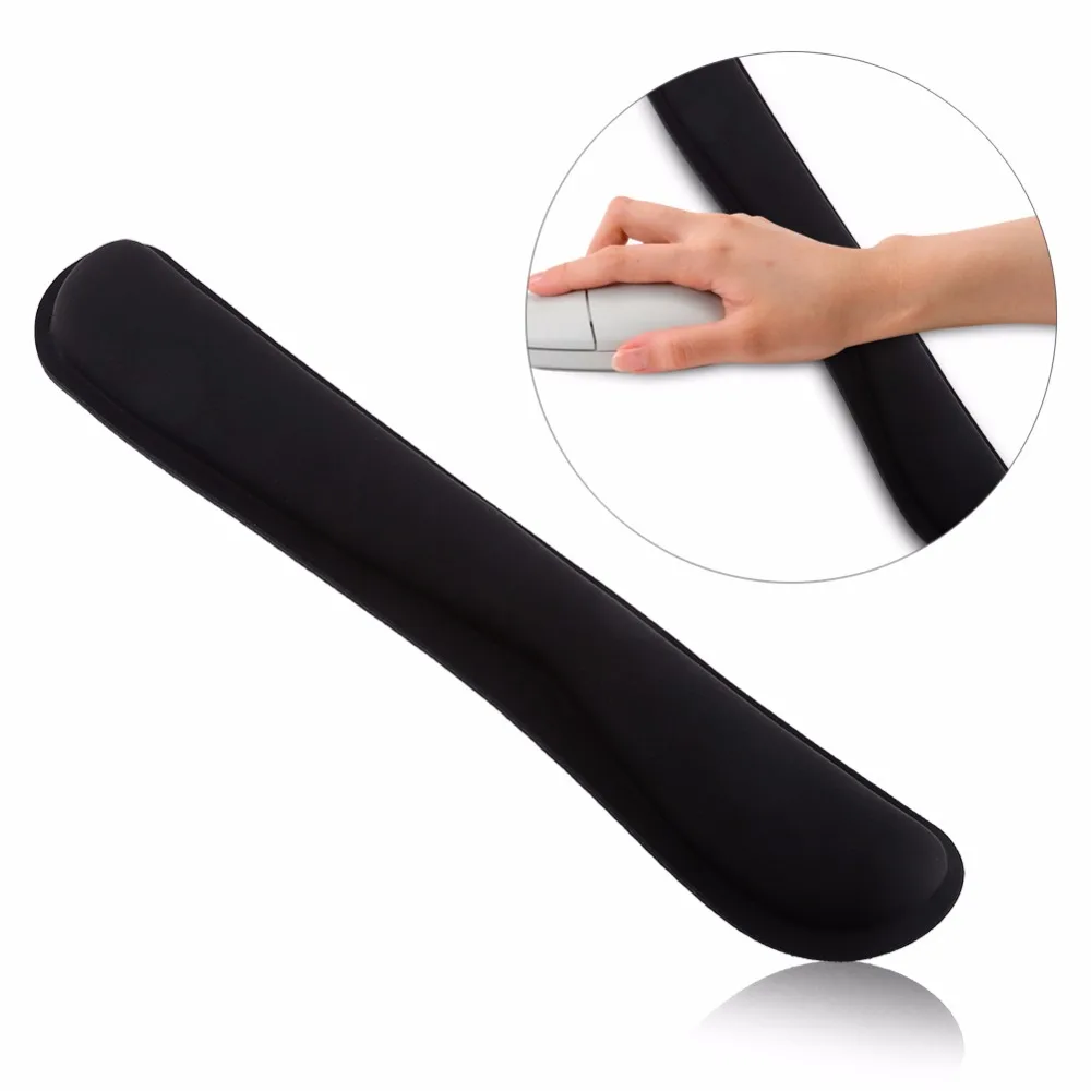 Мягкий коврик для клавиатуры с эффектом памяти подставка запястья мыши поднятые