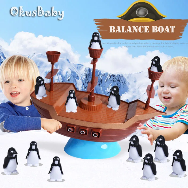 2019 детская развивающая настольная игра Keep Balance игрушка-лодка Семейная Игра для