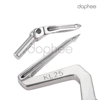 dophee 2pcsset 747 overlock sewing machine lower looper and down looper kl25 lp26
