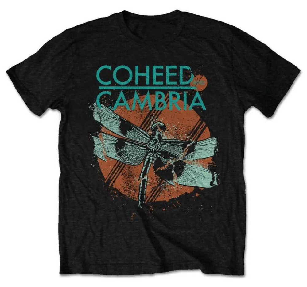 Coheed et Cambria 'libellule' Футболка neuf офисьель|Мужские футболки| |