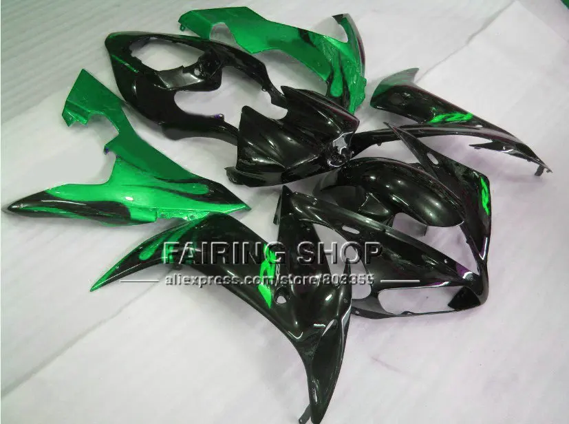 Комплекты обтекателей из АБС-пластика для YAMAHA R1 2004 2005 2006 YZFR1 04 05 06 YZF1000 черные