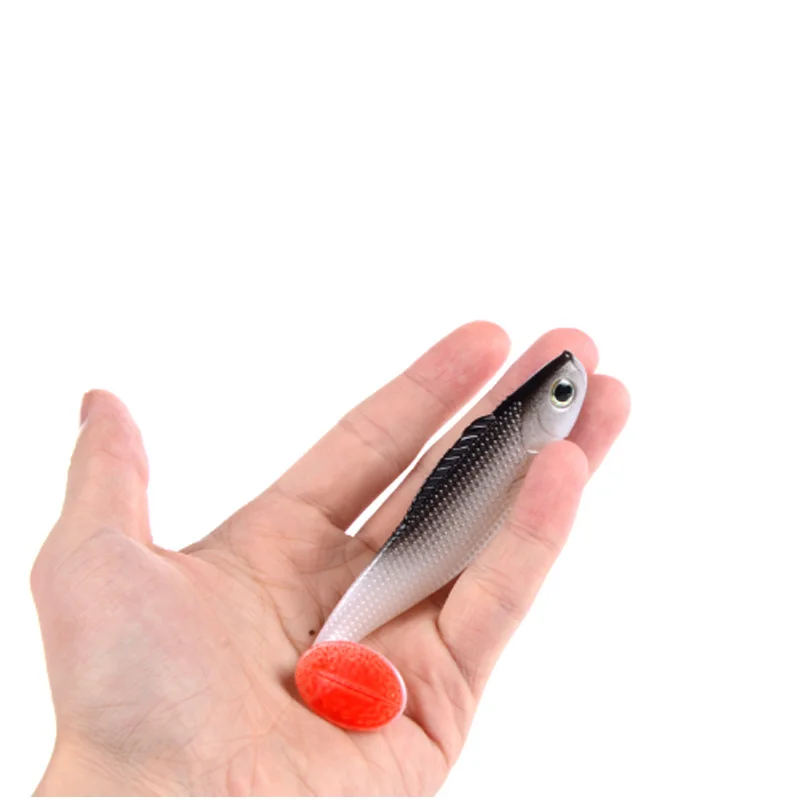 GUGUFISH 3D Fish Lifelike Lures 10Pcs/pack 110mm Hot Model Fishing Soft Tackle lure hot sale Artificial Bait | Спорт и развлечения