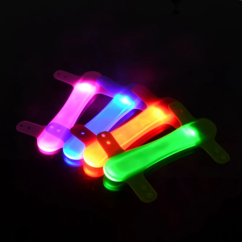 Светящиеся бандажные аксессуары для воротника силиконовые ремешки