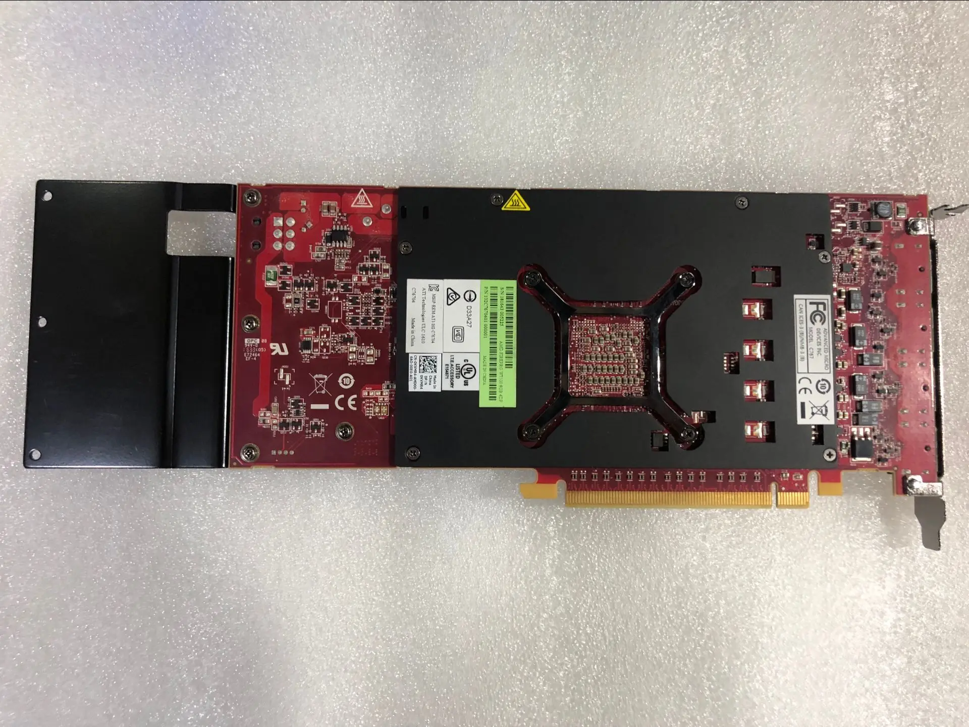 Leadtek AMD Firepro W7100 8 Гб высококлассная видеокарта мульти-экран 4K
