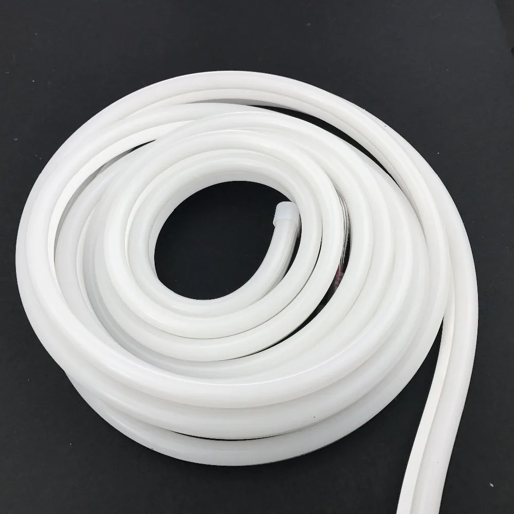 12 мм * 20 Размер/5 м DC12V вход светодиодный неоновый гнущийся свет RGB тупой тип 60