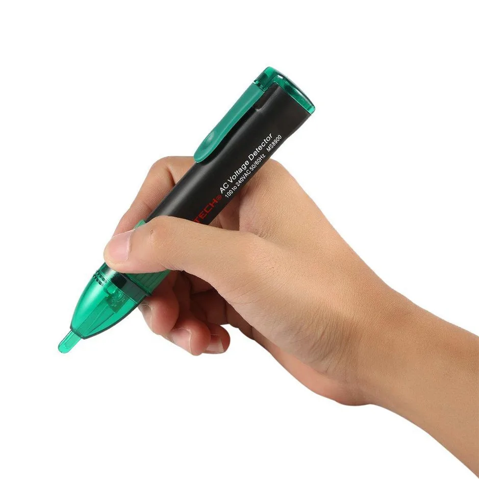 Mastech MS8900 Бесконтактный 100V 240V AC тестер датчика детектора напряжения Pen Бесплатная