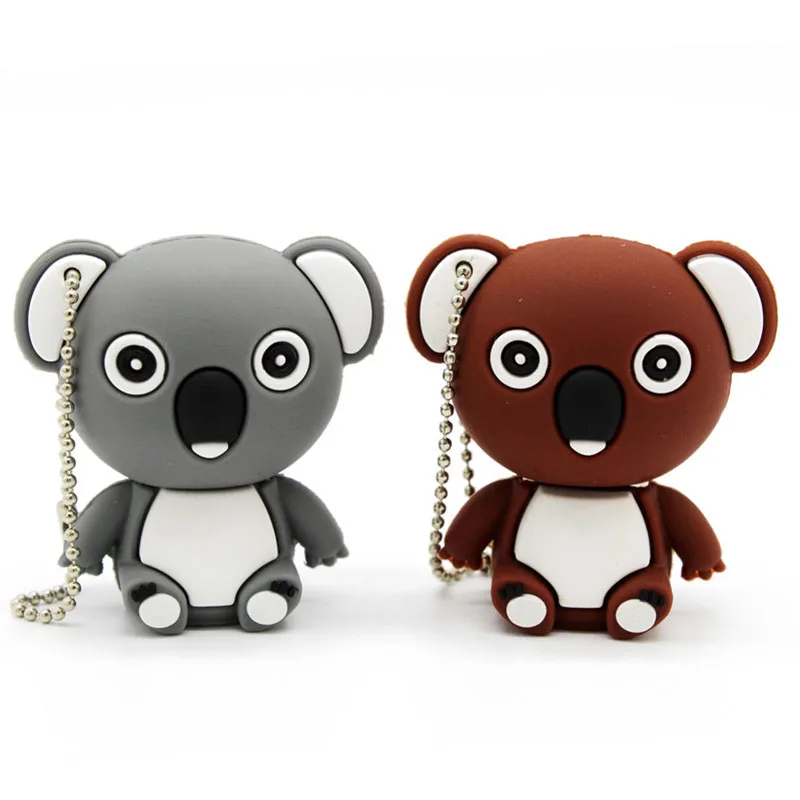Usb флеш накопитель pendriveCute animal koala U disk4GB 8GB 16GB 32GB 64GBUSB 2 0|USB флэш-накопители| |