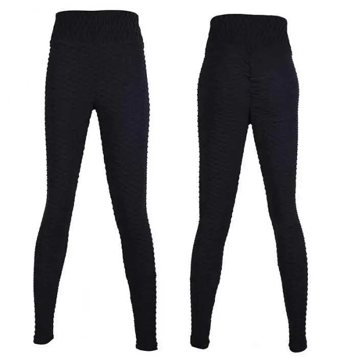 Для женщин антицеллюлитный Компрессионные Леггинсы Slim Fit с эффектом подтяжки ягодиц эластичные штаны TT@ 88