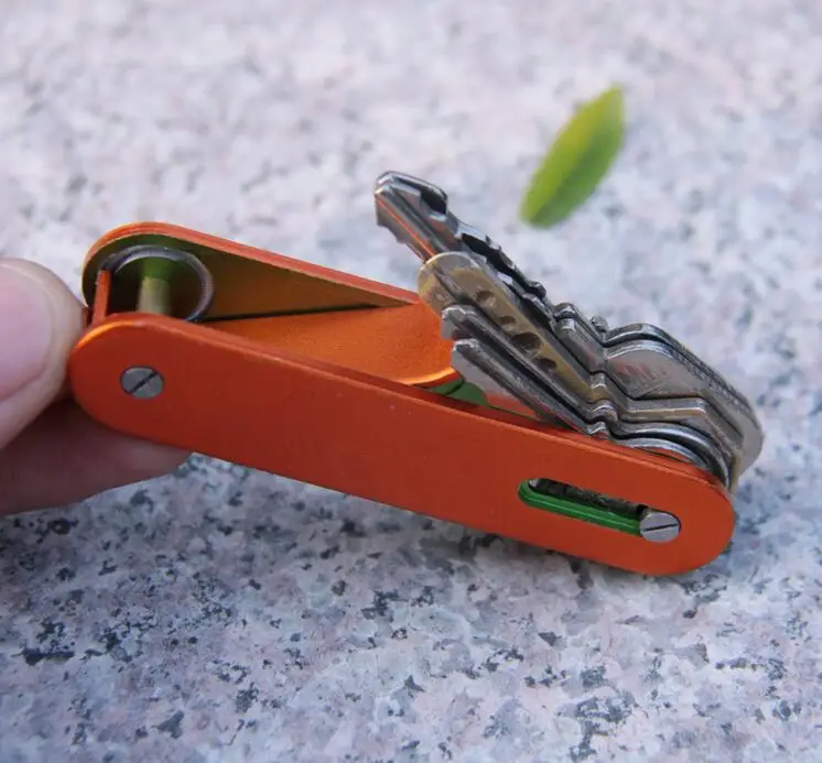 EDCGEAR высококачественный органайзер для ключей из алюминиевого сплава держатель