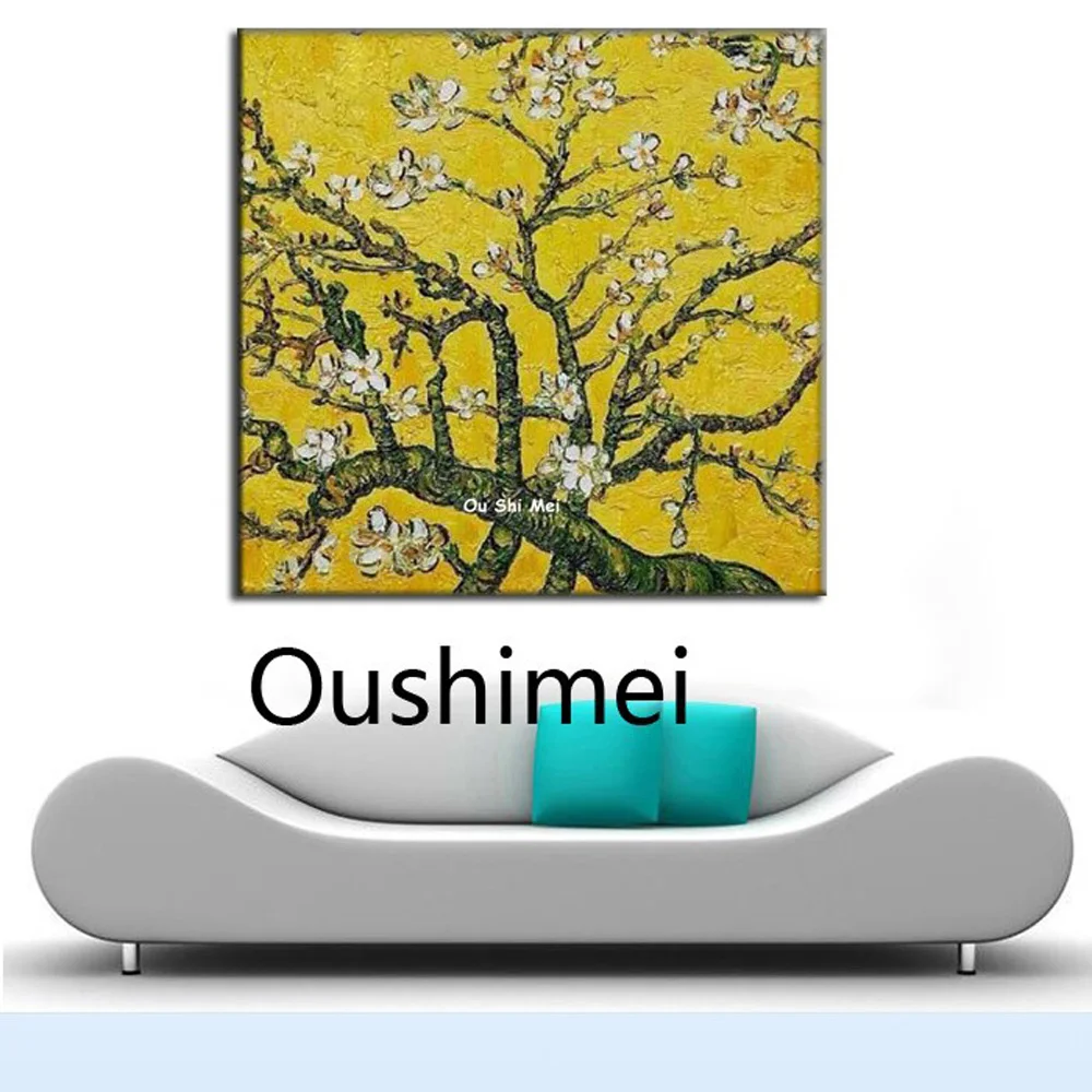 Картина маслом Ван Гога ручной работы подвесная картина современные настенные