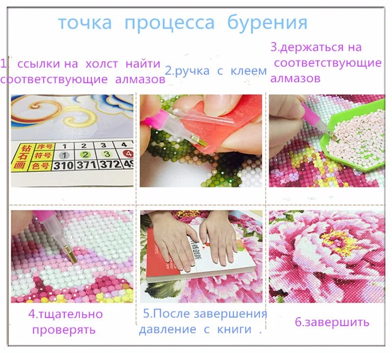 5D Рукоделие сделай сам алмазная живопись вышивка крестиком мультяшная маленькая