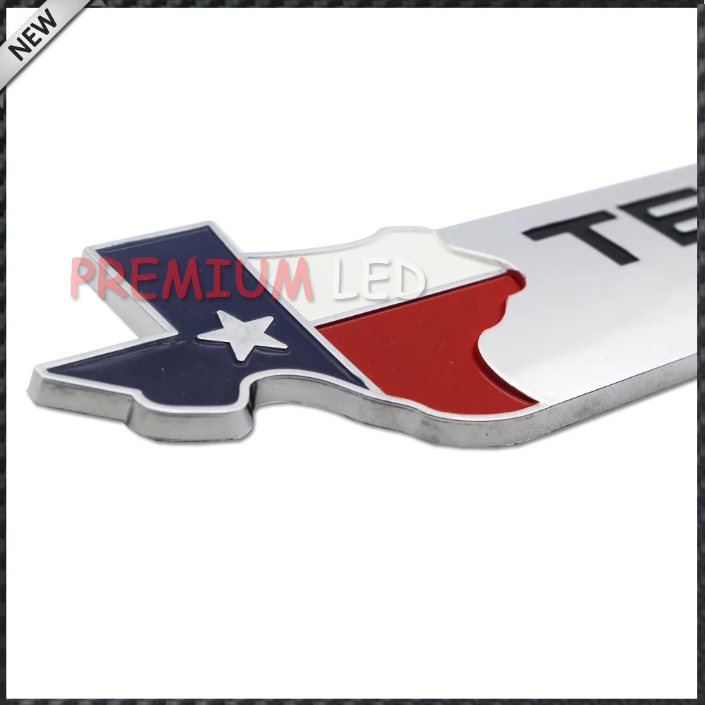(1) хромированная отделка 3D эмблема Texas Edition значки для Ford F-150 F-250 F-350 (также
