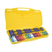 colorful 25 notes glockenspiel xylophone percussion rhythm musical educational teaching instrument toy for baby kids children