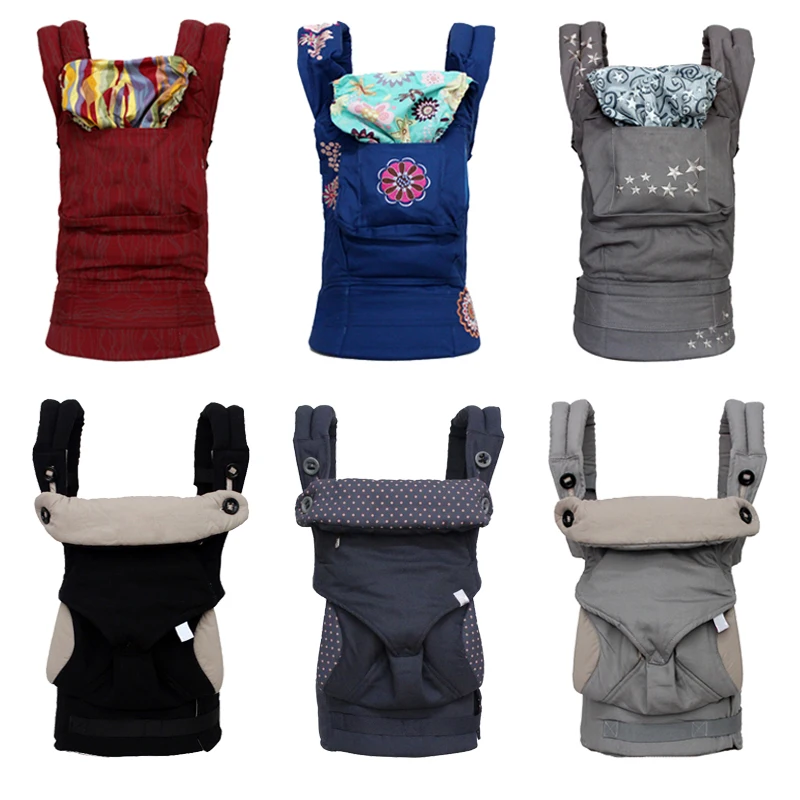 Ergonomic Baby Carrier 360 Organic Cotton Wrap Sling Backpacks Adjustable Kids Manduca | Мать и ребенок