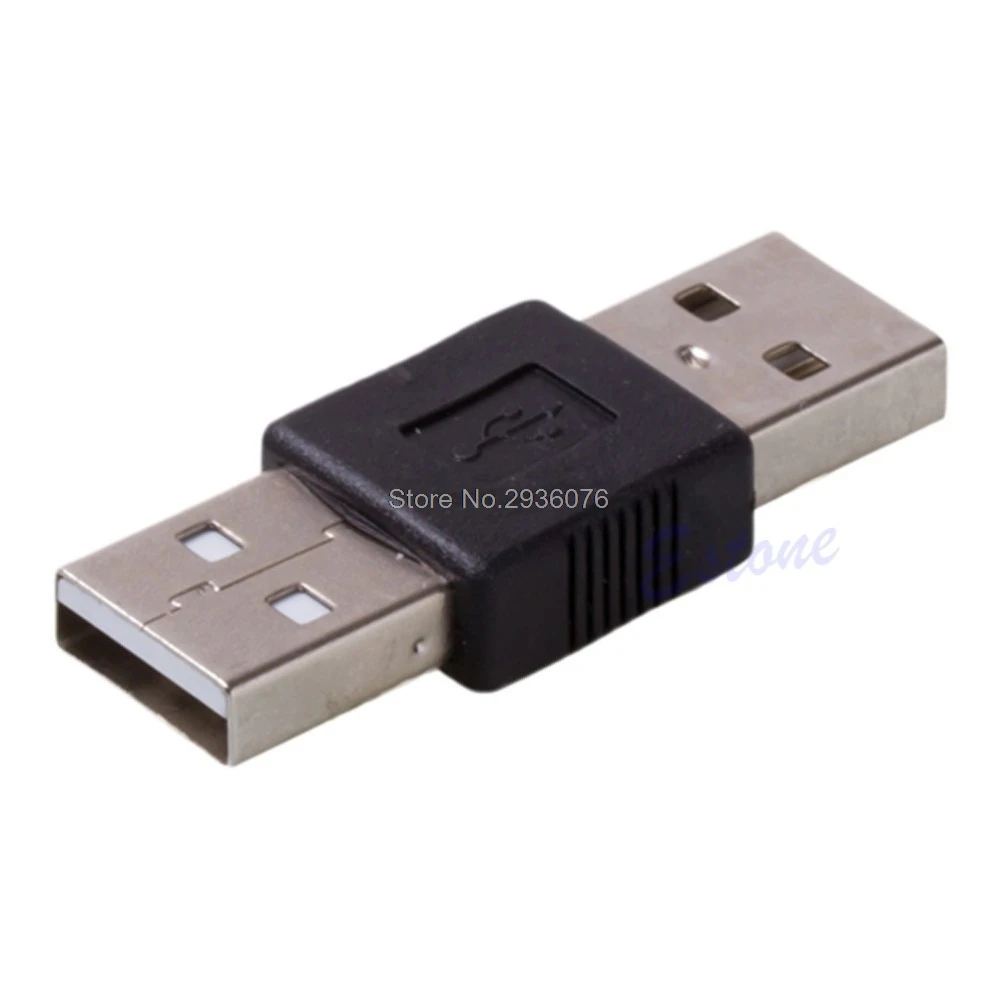 2020 Новый USB 2 0 папа к Мужской Шнур кабель муфта адаптер конвертер соединитель