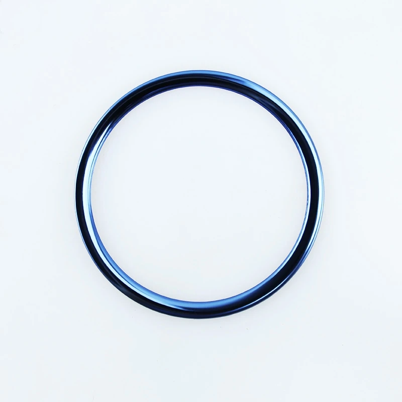 Blue Декоративное кольцо на руль, яркая рамка на руль, наклейки с блестками, автомобильные аксессуары для kia sportage 3 - Цвет: Blue