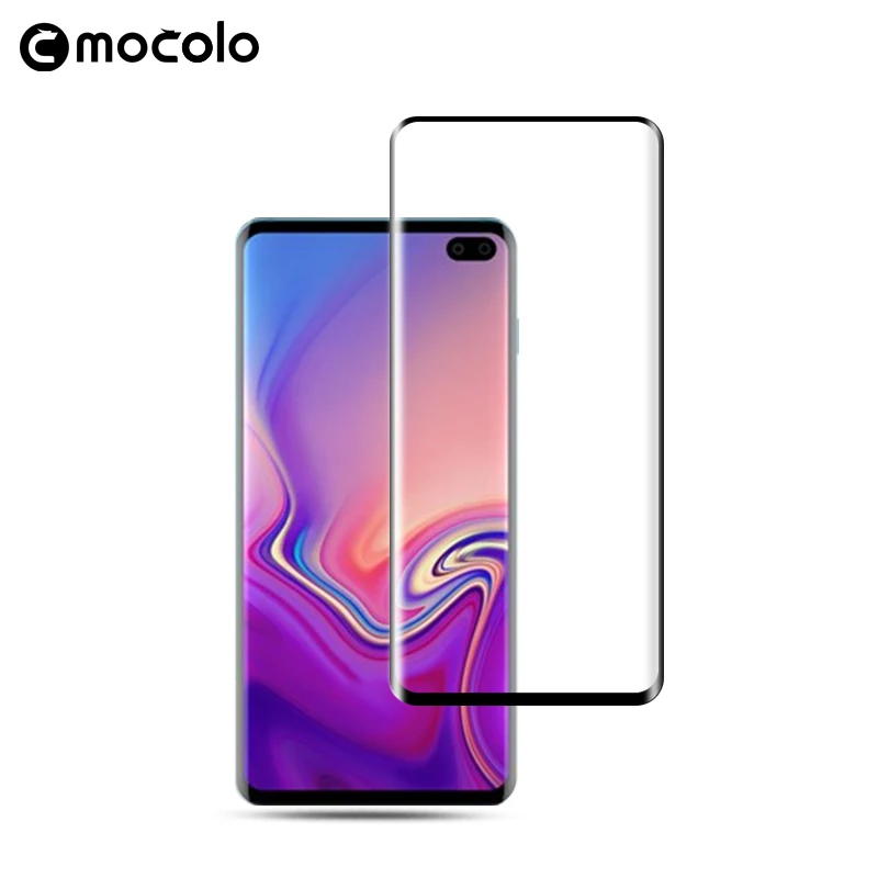 Mocolo 3D изогнутое полноэкранное высококачественное стекло для Samsung Galaxy S10 и Plus