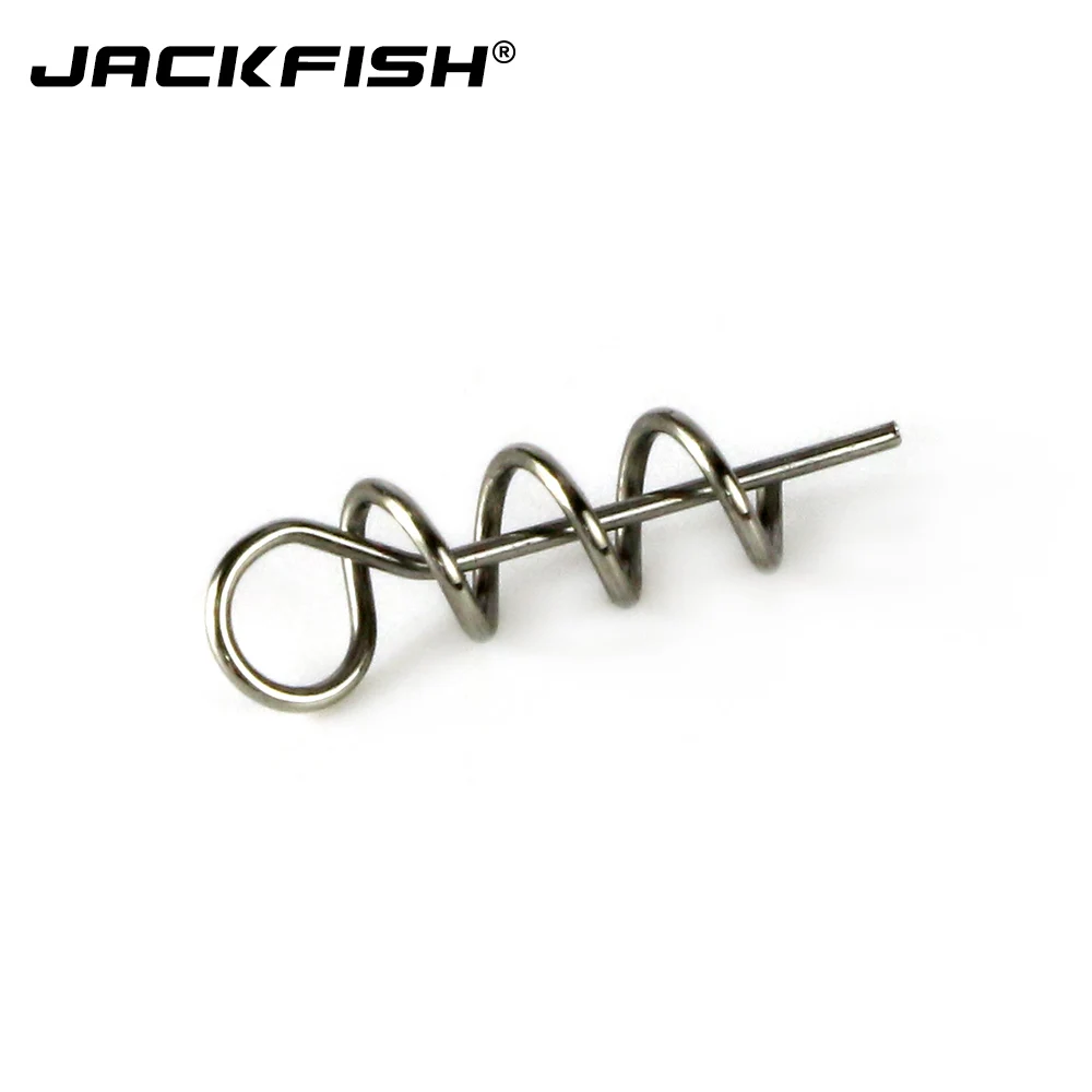JACKFISH 50 шт./лот соединитель для мягкой приманки фиксированные булавки защелка