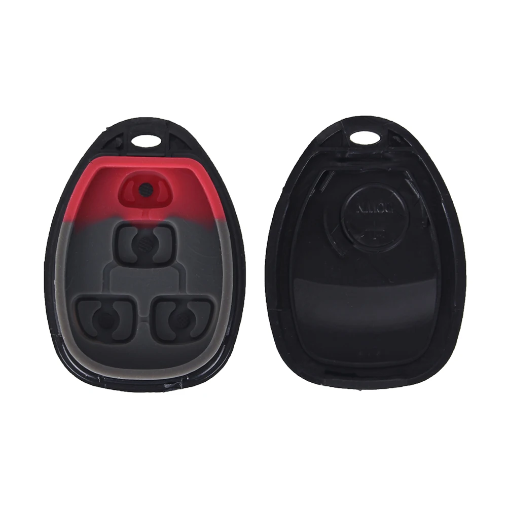 Dandkey 4 кнопки чехол для дистанционного ключа от машины оболочка Fob &amp Pad Chevrolet Buick GMC