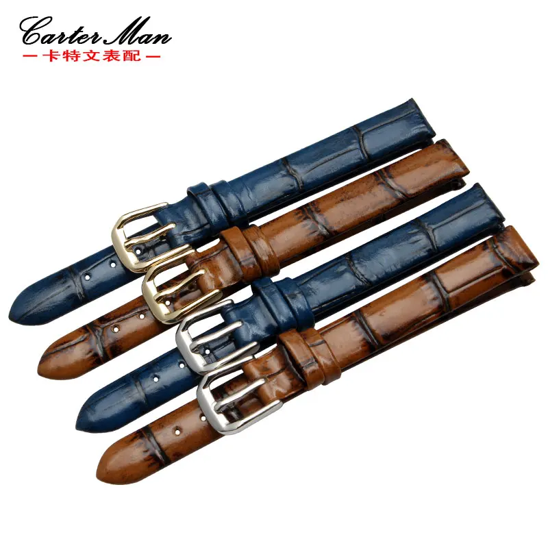 Ремешок для часов женский из натуральной кожи маленький браслет в ретро стиле 6