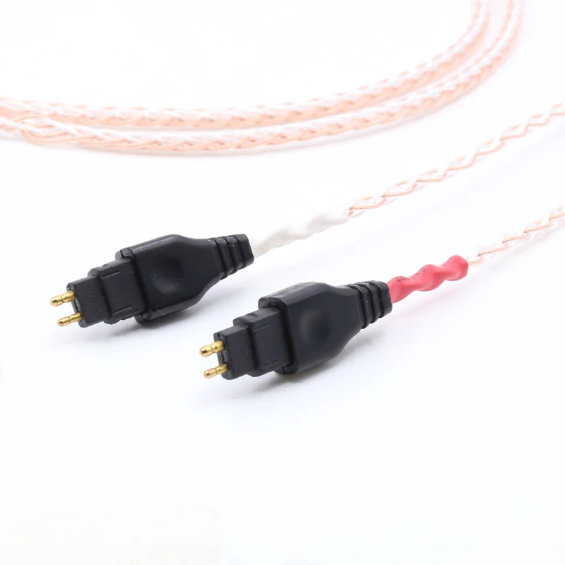 Бесплатная доставка 2 м 5N OFC Чистая медь для Hd580 Hd600 Hd650 Hd25 кабель наушников