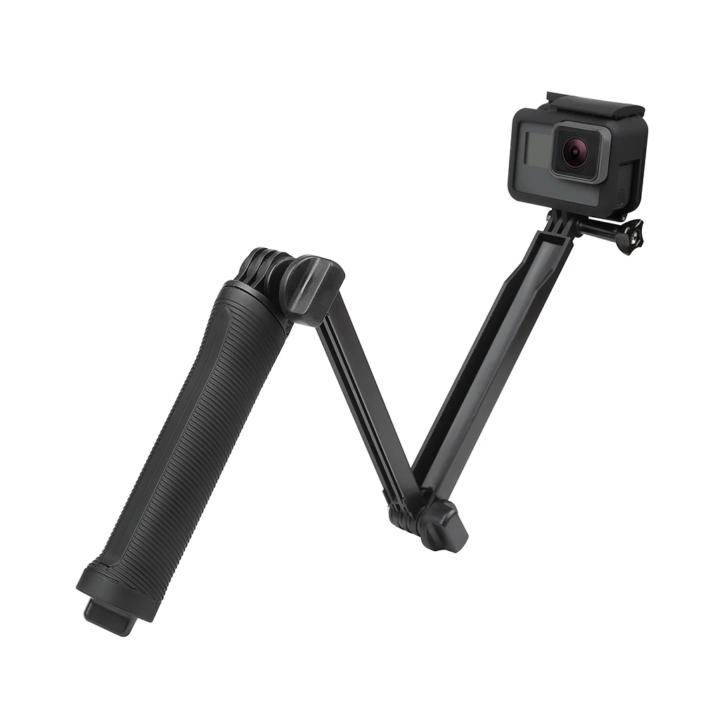 3 Way сцепление водонепроницаемый монопод Selfie Stick для GoPro Hero 5 6 4 Black Session SJ4000 спортивной экшн-камеры Xiaomi Yi 4 K AKASO Камера аксессуары для штатива