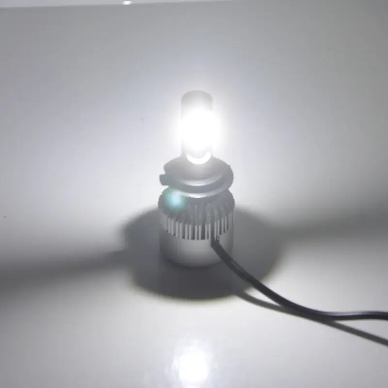 S2 LED 72 Вт/комплект 8000LM/комплект автомобисветильник фар H1 H3 H4 H7 H11 H13 H27 880 9004 HB3 9006 HB4
