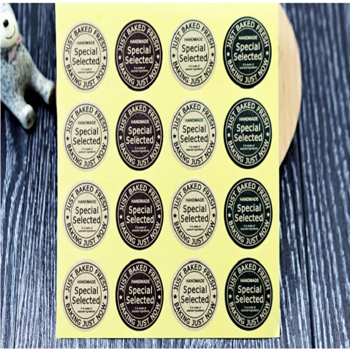 Праздничные товары: 16 шт./компл. наклейка для запечатывания конфет и печенья