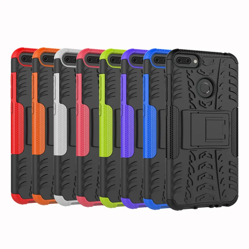 Shockproof luxury For Huawei honor 10 phone case Robot armor Bracket Back cover lite protective bag shell TPU |