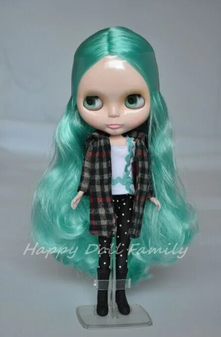 Зеленый волос куклы голова манекена | Игрушки и хобби