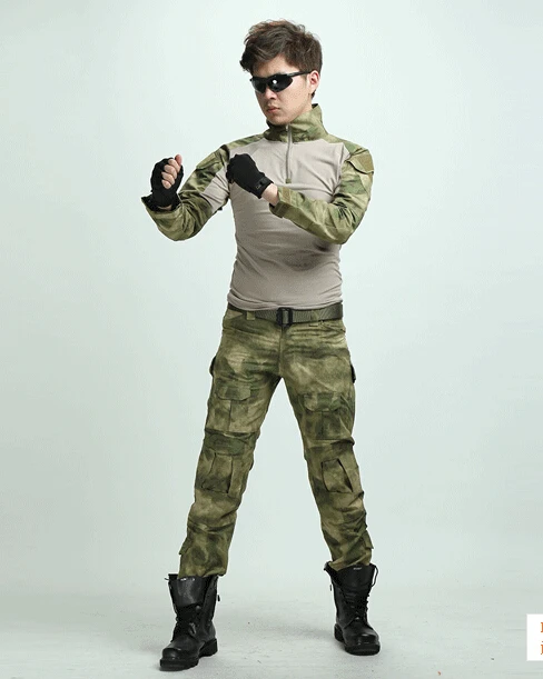 3AT FG Мужская армейская военная форма тактическая BDU USMC темно синяя печать Боевая