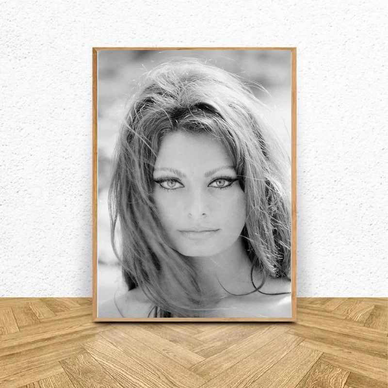 SOPHIA LOREN Movie star Art Silk Poster Painting Living Room Home Decor | Дом и сад