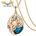 Модные богемные длинные ожерелья с кристаллами для женщин, ювелирные изделия N302 B8