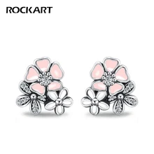 Серьги гвоздики ROCKART Poetic bloms из стерлингового серебра 925 пробы