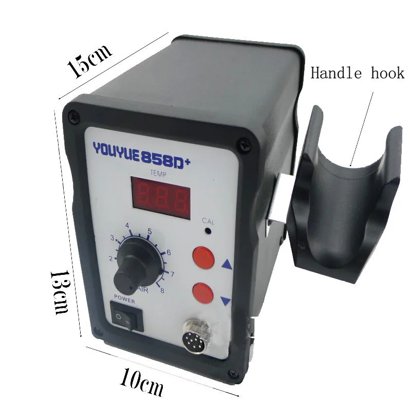 Паяльная станция 220 В 700 Вт Youyue 858D + ESD светодиодсветодиодный цифровая для распайки