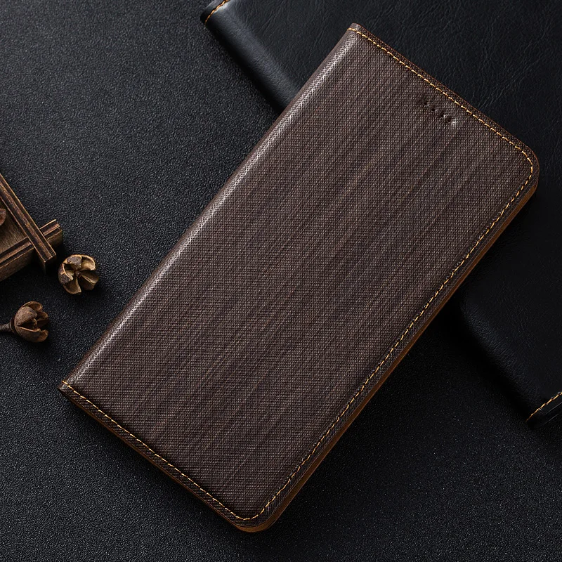 Новинка чехол для Xiaomi Redmi Note 4X роскошный сетчатый кожаный с магнитной подставкой