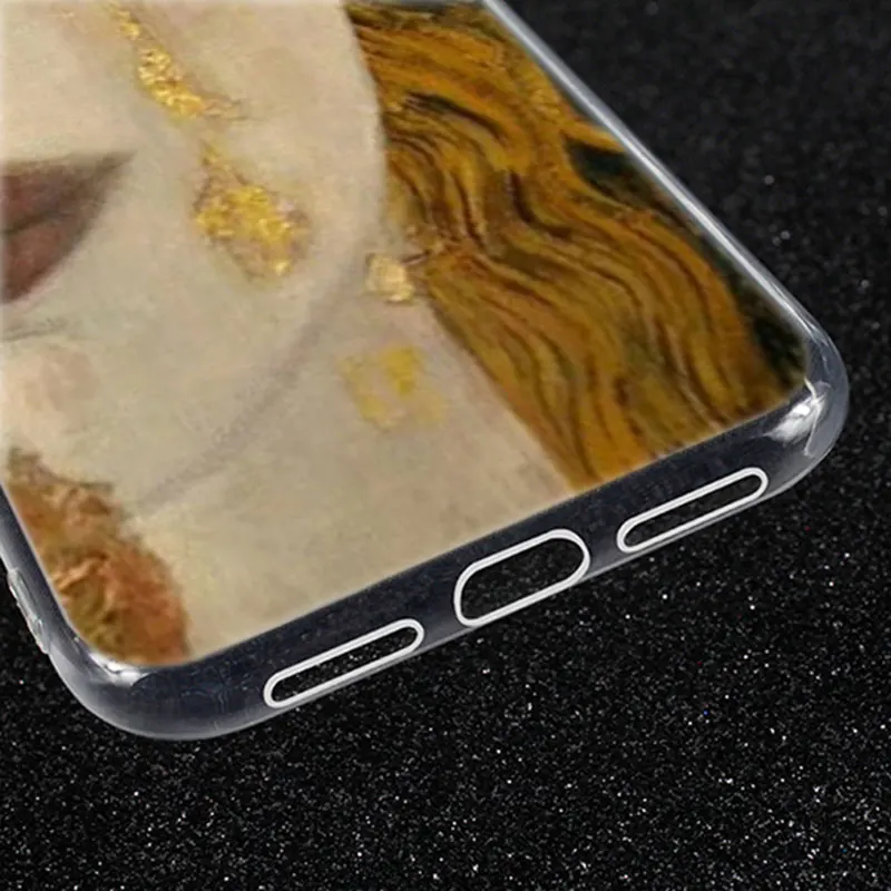 Модный силиконовый чехол The Kiss by Gustav KT для Apple iPhones 11 Pro XS Max X XR 7 8 6 6s Plus 5S SE мягкий из