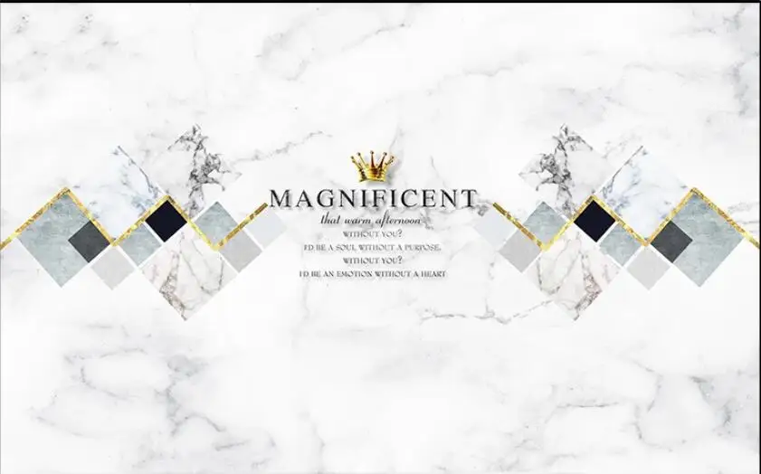 Мраморная Геометрическая настенная бумага художественная живопись контактная HD