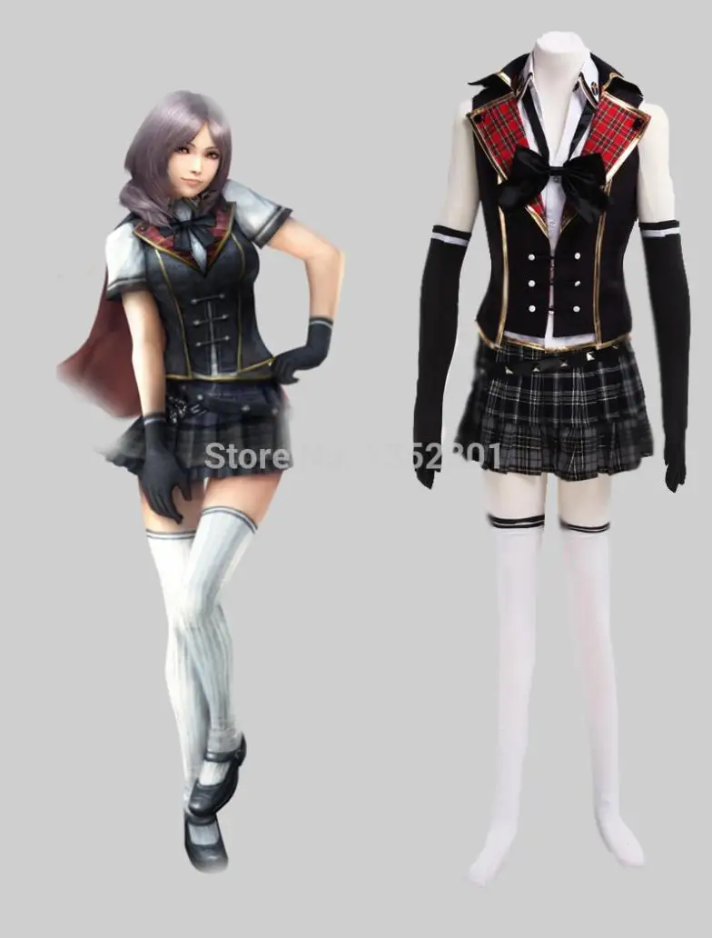 Одежда новый CTMWEB Final Fantasy Type-0 yoyo-сузаку Peristylium Cla косплей костюм аниме женщин |